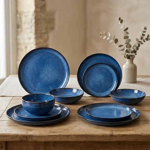Denby Studio Blue Dinnerware Set