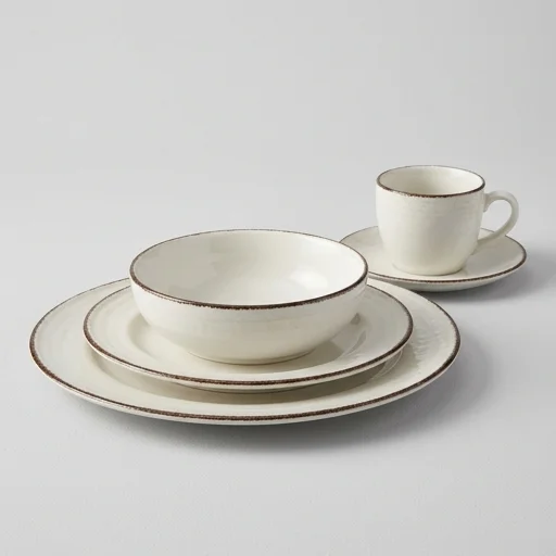 Mikasa Antique White Dinnerware Set