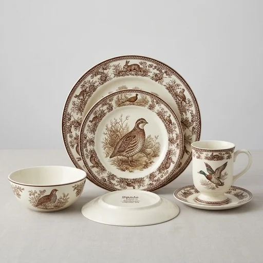 Spode Woodland Dinnerware Set