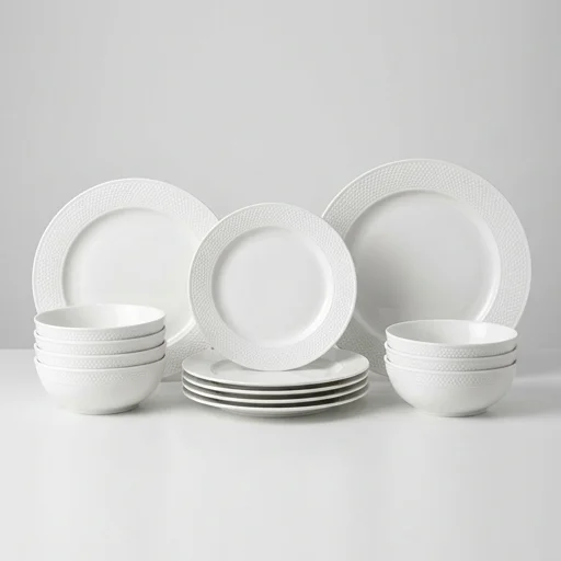 Sweese Porcelain Dinnerware Set, 18-Piece
